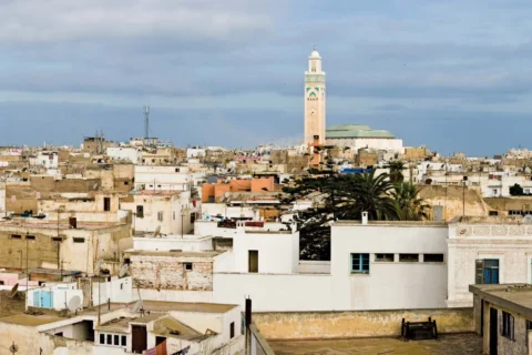 Hasan II mosque medina city, Casablanca, Morocco