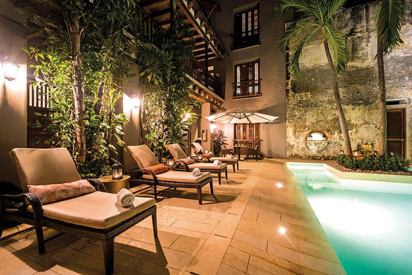 Pool side image of Hotel Anada, Cartagena