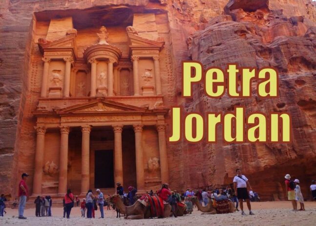 Treasury Building Petra Jordan